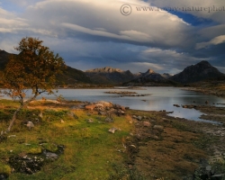 When throug to the clouds coms first rays - every memory quaetly saved of the beauty of Lofoten.