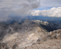 Východný pohľad z Triglavu 2864m.n.m